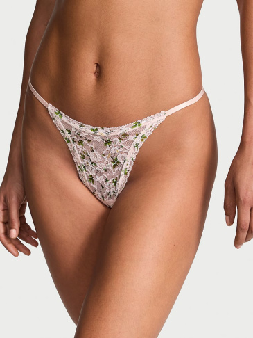 Čipkaste String Tanga Gaćice
