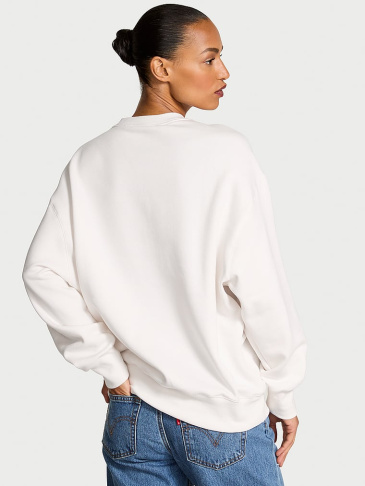 Effortless Fleece Dukserica Sa Okruglim Izrezom