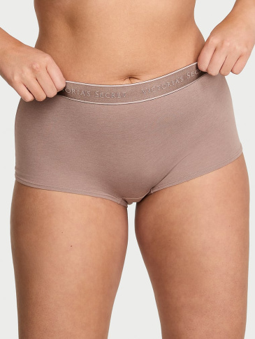 Pamučne Boyshort Gaćice Sa Logotipom