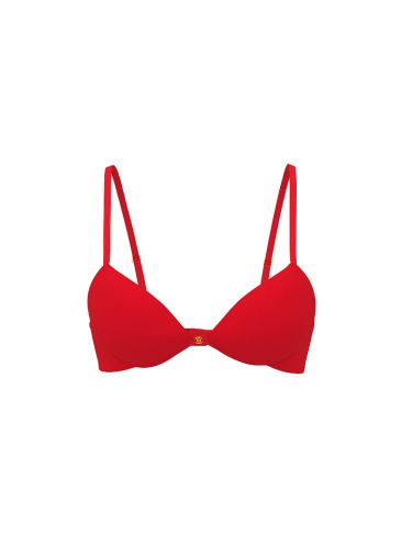 Smooth Lightly Lined Plunge Demi Bra