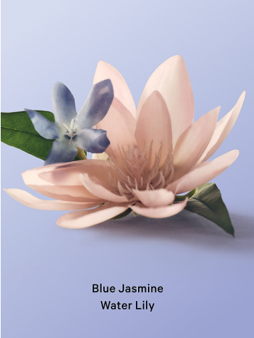 Kremasta Kupka za Telo Telo Plavi Jasmin i Vodeni Ljiljan
