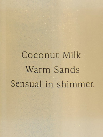 Coconut Passion Mirisni Sprej za Telo sa Šljokicama