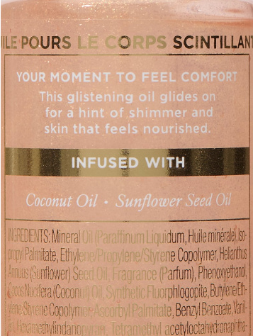 Vanilla Orchid Sandalwood Ulje za Telo sa Šljokicama