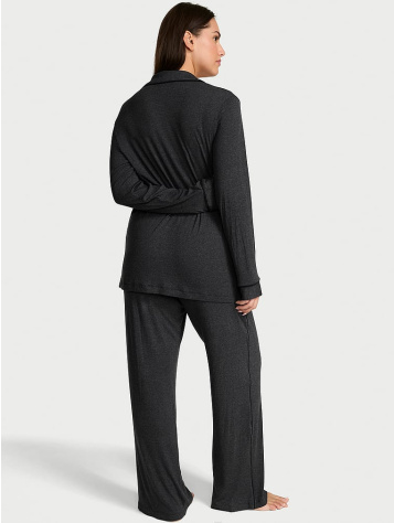 Sosoft Modal™ Rebrasti Dugi Set Pidžame