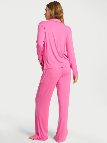 Sosoft Modal™ Rebrasti Dugi Set Pidžame