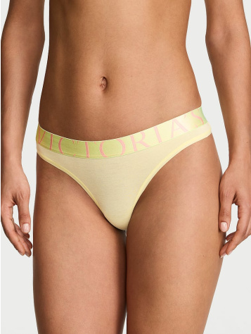 Exploded Logo Cotton Tanga Gaćice