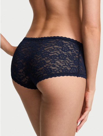 Čipkaste Boyshort Gaćice Niskog Struka