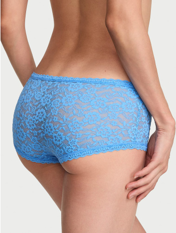 Čipkaste Boyshort Gaćice Niskog Struka