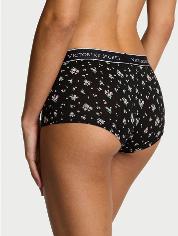 Pamučne Boyshort Gaćice sa Logo Trakom