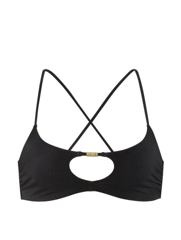 Reverzibilni Bralette Bikini Top Sa Prorezima I Prstenovima