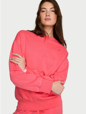Effortless Fleece Dukserica Bez Kapuljače Sa Okruglim Izrezom