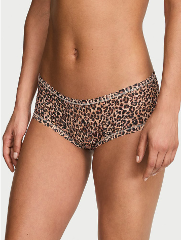 Čipkaste Boyshort Gaćice Niskog Struka
