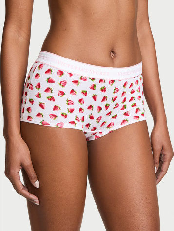 Pamučne Boyshort Gaćice Sa Logotipom