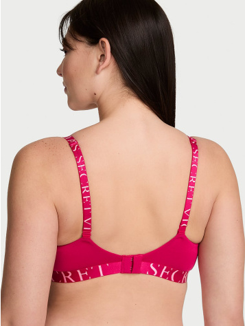 Cotton Exploded Logo Lightly Lined Wireless Bra