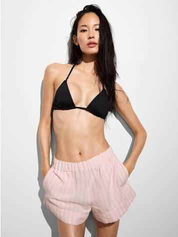 Beachwear Heritage Stripe Linen Shorts