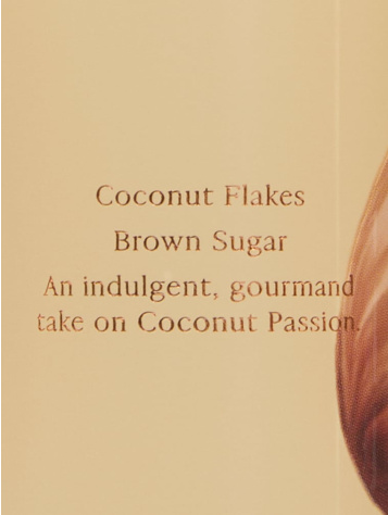 Coconut Passion Brulee Mirisni Sprej za Telo 250 ml